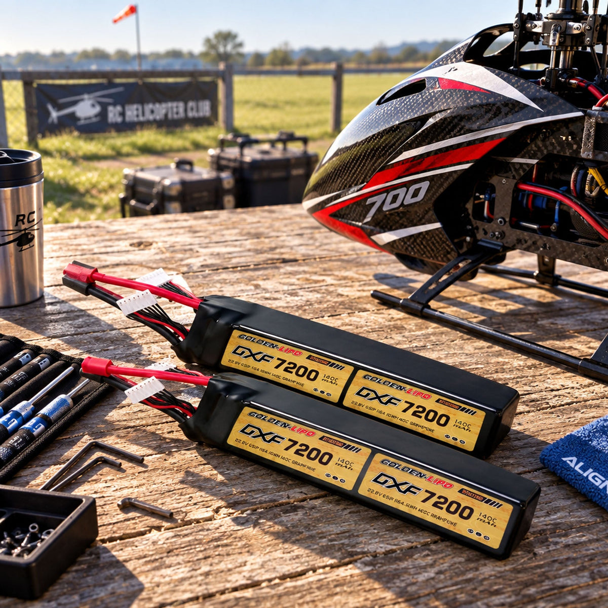 DXF Lipo Battery 12S HV 45.6V 7200mAh 140C GoldSeries Graphene Softcase with EC5 / T / TRX / XT60 / XT90 / XT150 / Q8s Plug for RC 1/8 1/10 Buggy Truck Car Off-Road Drone