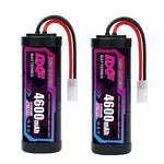 DXF NiMH SC Battery 6S 7.2V 4600mAh with Tamiya / EC3 / T-Plug / XT60 Connector for RC 1/10 Car Truck Buggy