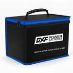 DXF LiPo Battery Fireproof Safety Bag - Charging & Storage Guard with Double Zipper (1-6 Pack Options Available)