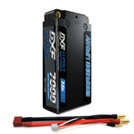 DXF BLUE Series 2S HV 7.6V 7000mAh 140C Graphene 5mm Shorty Hardcase LiPo with Deans/T-Plug (1-6 Pack)