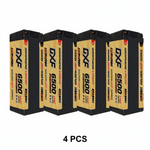 DXF GOLDEN-NGP 4S HV 15.2V 6500mAh 150C Graphene LCG Hardcase LiPo with 5mm to XT90 & 10AWG Wire (1-6 Pack)