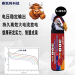 DXF LiPo Battery 6S HV 22.8V 300mAh 80C with PH2.0 / JST / XT30 / SM / XT60 / EC5 / XT90 for FPV Drone Whoop Micro Racing