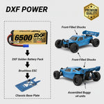 DXF GoldSeries 4S HV 15.2V 6500mAh 140C Graphene Hardcase LiPo Battery with EC5 & 10AWG Wire (1-6 Pack)