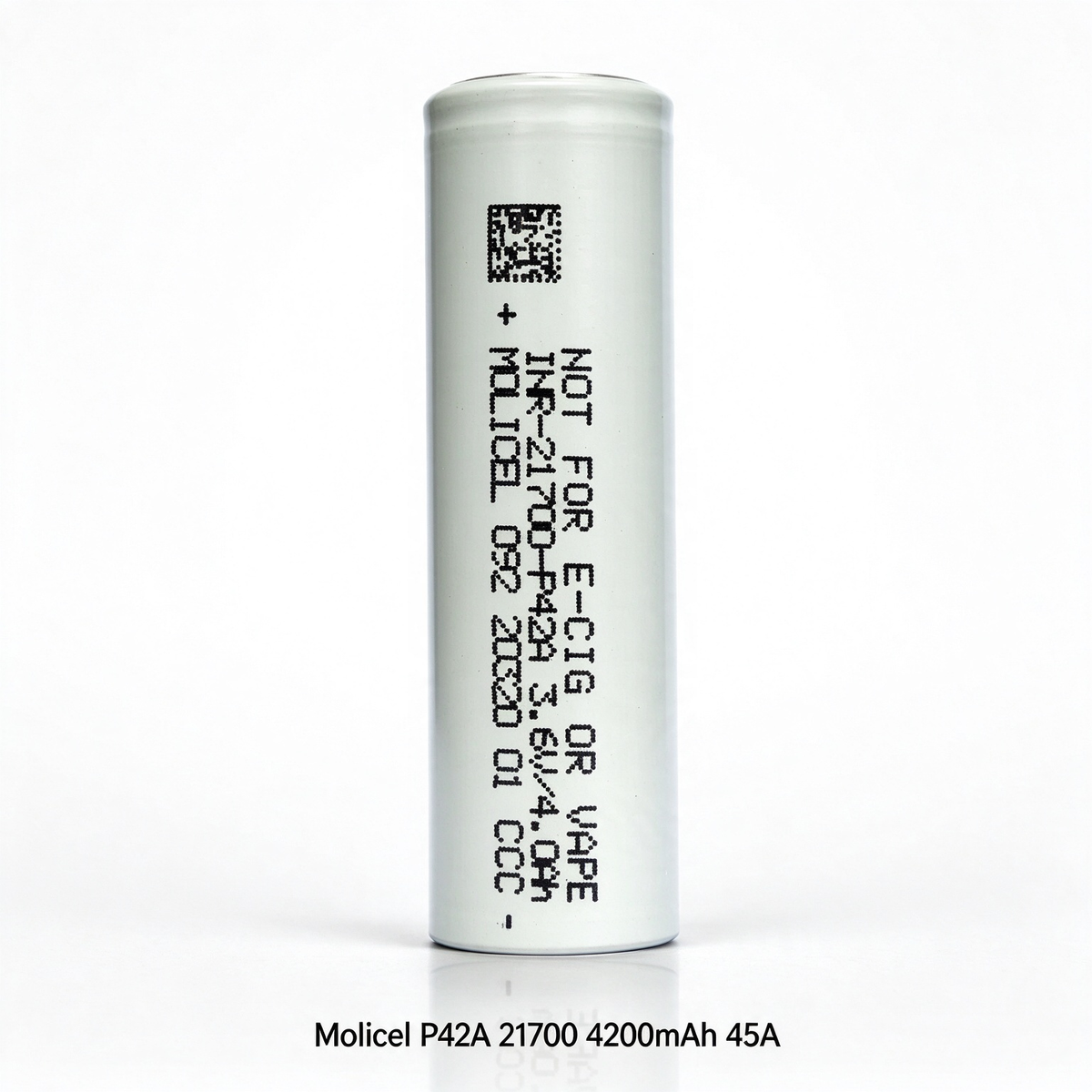 Molicel INR21700-P42A 4200mAh 45A Li-ion Battery for Power Tools, E-Bikes & DIY Battery Packs (1-100 PCS)