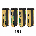 DXF 5mm 2S 10000mAh 7.6V 150C GOLDEN-NGP PLUS EFRA Certificate High Capacity Hardcase LiPo Battery with XT90 Plug for 1:8 Scale RC Car, Multi-Rotor RC Airplane, RC Helicopter, RC Boat