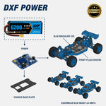DXF 4S 14.8V 6200mAh 80C Graphene Hardcase LiPo Battery XT90 for 1/8 1/10 RC Buggy Truck Car Drone (1-6 Pack)