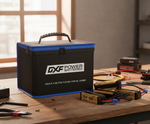 DXF LiPo Battery Fireproof Safety Bag - Charging & Storage Guard with Double Zipper (1-6 Pack Options Available)