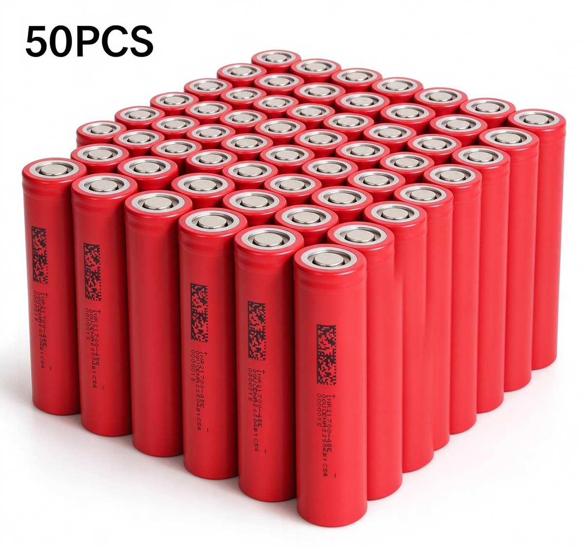 DMEGC INR21700-45E 4500mAh 9A Li-ion Battery for EVs, Power Tools & DIY Battery Packs (1-100 PCS)