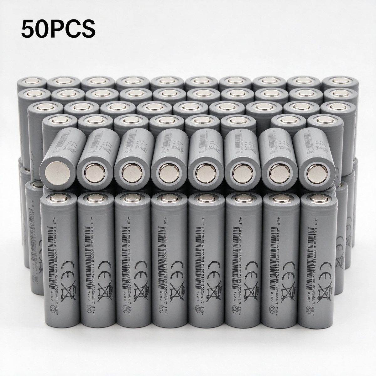 LISHEN LR1865LA 2000mAh 20A Reclaimed 18650 Industrial Cell (1–100 PCS)