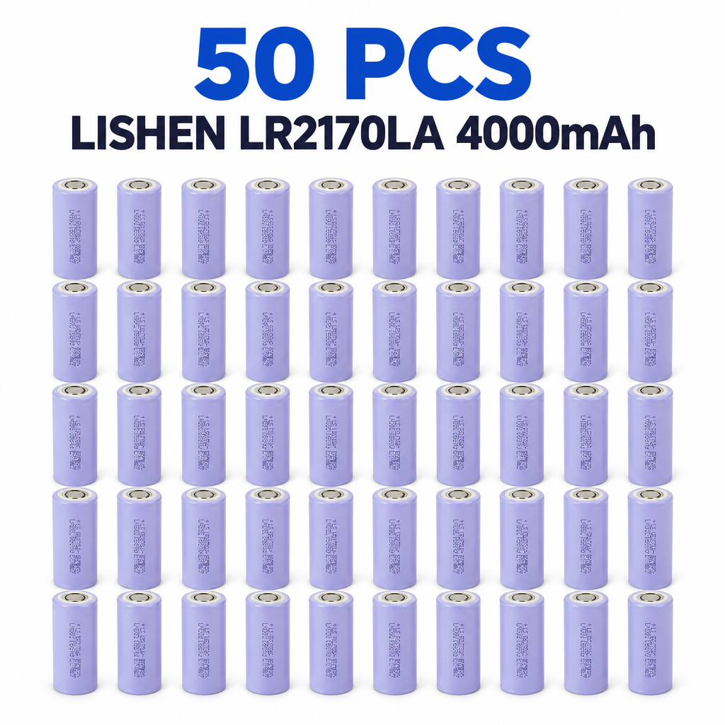 LISHEN LR2170LA 4000mAh 45A Reclaimed 21700 Li-ion Cell for Professional Battery Pack Assembly (1–100 PCS)