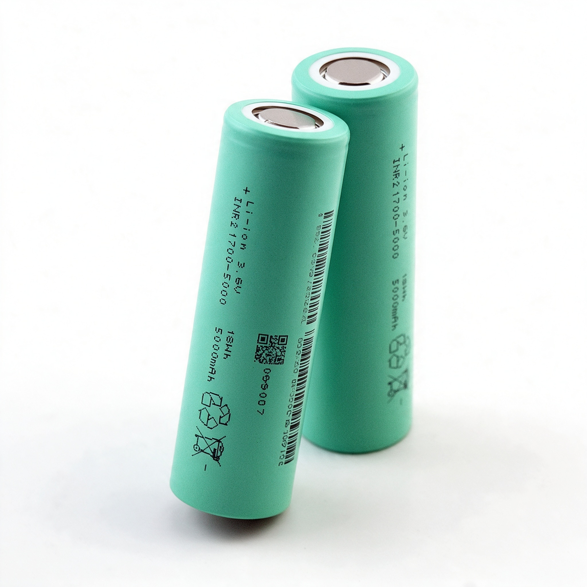 EVE INR21700-50PL 5000mAh 125A Li-ion Battery for Power Tools, E-Bikes & DIY Battery Packs (1-100 PCS)