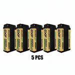 DXF 2S 7.6V 4800mAh 140C Shorty Hardcase LiPo Battery with 5mm Bullet to Deans T-Plug for 1/10 RC Buggies, Cars (1-6 Pack Available)