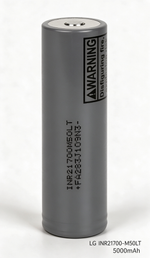 LG M50LT INR21700M50LT 5000mAh 14A Li-ion Battery for E-Bikes, Flashlights & DIY Battery Packs (1-100 PCS)