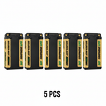 DXF 2S Shorty 7.4V 5200mAh 140C Graphene Hardcase LiPo Battery with 5mm Bullet to Deans Plug for 1/10 RC Buggies, Touring Cars & Trucks (1-6 Pack Available)