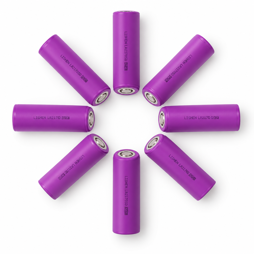 LISHEN LR2170SD 5000mAh 10A Reclaimed 21700 Li-ion Cell for Professional Battery Pack Assembly (1–100 PCS)