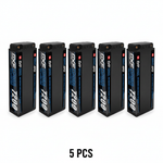 DXF 2S 7.6V LiPo Battery 140C 7200mAh LCG Hardcase with 5mm Bullet to Deans Plug for RC 1/8 1/10 Vehicles Car Truck Truggy Competition Racing (1-6 Pack)