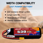 DXF 3S 11.4V 530mAh 90C LiPo Battery for FPV Micro Drones (PH2.0 / JST / XT30 / SM / XT60 / EC5 / XT90 Options)