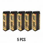 DXF 5mm 2S 8400mAh 7.6V 140C EFRA Certified GOLDEN-NGP HardCase LiPo Battery with Deans Plug for 1:8 RC Car, Multirotor, Airplane, Helicopter, Boat (1-6 Pack Available)