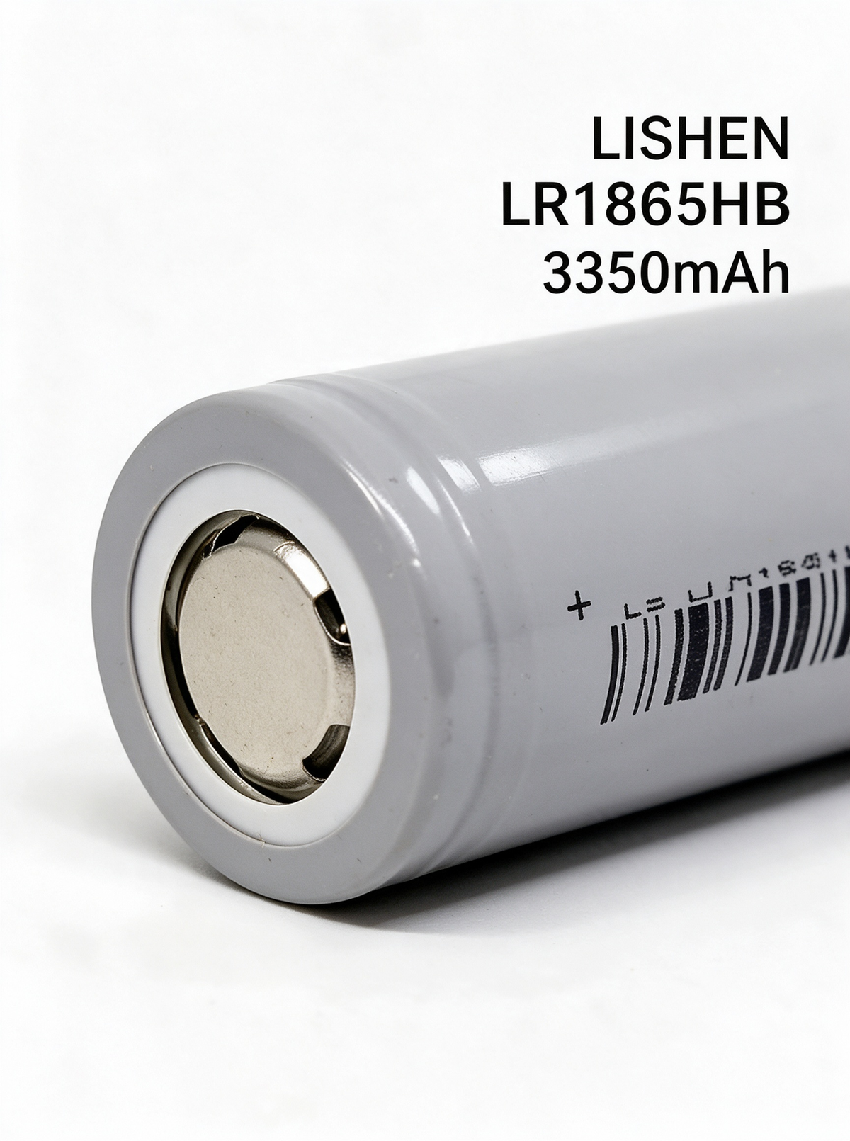 LISHEN LR1865HB 3350mAh 10.5A 3.6V 18650 Li-ion Cell for Professional Battery Packs, Backup Power & Electronics (1–100 PCS)