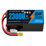 DXF 6S 22.2V 23000mAh 10C Soft Case LiPo Battery with 8AWG Wire for UAVs & Drones (1-6 Pack)