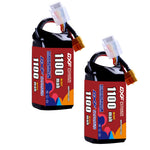 DXF LiPo Battery 4S HV 15.2V 1100mAh 60C with PH2.0 / JST / XT30 / SM / XT60 / EC5 / XT90 for FPV Drone Whoop Micro Racing