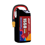 DXF LiPo Battery 2S HV 7.6V 1550mAh 60C with PH2.0 / JST / XT30 / SM / XT60 / EC5 / XT90 for FPV Drone Whoop Micro Racing