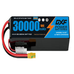 (CN)DXF 12S Lipo Battery 44.4V 10C 30000mAh Soft Case Battery  for Drone UAV FPV Car Truck Tank RC Semi solidstate Battery Racing Hobby