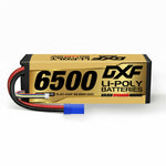 DXF GoldSeries 4S HV 15.2V 6500mAh 140C Graphene Hardcase LiPo Battery with EC5 & 10AWG Wire (1-6 Pack)