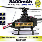 DXF Lipo Battery 12S 44.4V 8400mAh 140C GoldSeries Graphene Softcase with EC5 / T / TRX / XT60 / XT90 / XT150 / Q8s Plug for RC 1/8 1/10 Buggy Truck Car Off-Road Drone