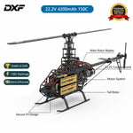 DXF Lipo Battery 6S 22.2V 4200mAh 150C GoldSeries Graphene Softcase with EC5 / T / TRX / XT60 / XT90 / XT150 / Q8s Plug for RC 1/8 1/10 Buggy Truck Car Off-Road Drone