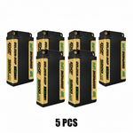 DXF 2S Shorty 7.4V 5200mAh 140C Graphene Hardcase LiPo Battery with 5mm Bullet to Deans Plug for 1/10 RC Buggies, Touring Cars & Trucks (1-6 Pack Available)