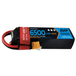 DXF Lipo Battery 3S 11.1V 6500mAh 80C Graphene Softcase with EC5 / T / TRX / XT60 / XT90 / XT150 / Q8s Plug for RC 1/8 1/10 Buggy Truck Car Off-Road Drone