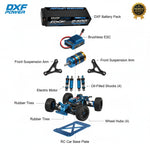 DXF LiPo Battery 2S2P HV 7.6V 8400mAh 140C Graphene Gray with 5mm Bullet / EC5 / T / TRX / XT60 / XT90 / XT150 / Q8s Plug for RC 1/10 1/8 1/5 Scale Car Racing
