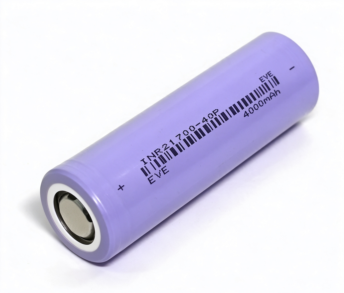 EVE INR21700-40P 4000mAh 40A Li-ion Battery for Power Tools, E-Bikes & DIY Battery Packs (1-100 PCS)