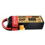 DXF LiPo Battery 5S 18.5V 8400mAh 140C Graphene Softcase with EC5 / T / TRX / XT60 / XT90 / XT150 / Q8s Plug for RC 1/8 1/10 Buggy Truck Car Off-Road Drone