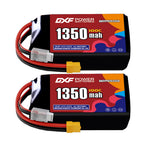 DXF 3S 11.1V 1350mAh 100C LiPo Battery for FPV Micro Drones (PH2.0 / JST / XT30 / SM / XT60 / EC5 / XT90 Options)