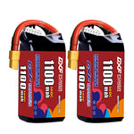 DXF 5S 18.5V 1100mAh 140C LiPo Battery for FPV Micro Drones (PH2.0 / JST / XT30 / SM / XT60 / EC5 / XT90 Options)