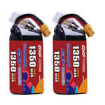 DXF 6S 22.2V 1350mAh 140C LiPo Battery for FPV Micro Drones (PH2.0 / JST / XT30 / SM / XT60 / EC5 / XT90 Options)