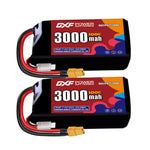 DXF 2S 7.4V 3000mAh 100C LiPo Battery for FPV Micro Drones (PH2.0 / JST / XT30 / SM / XT60 / EC5 / XT90 Options)