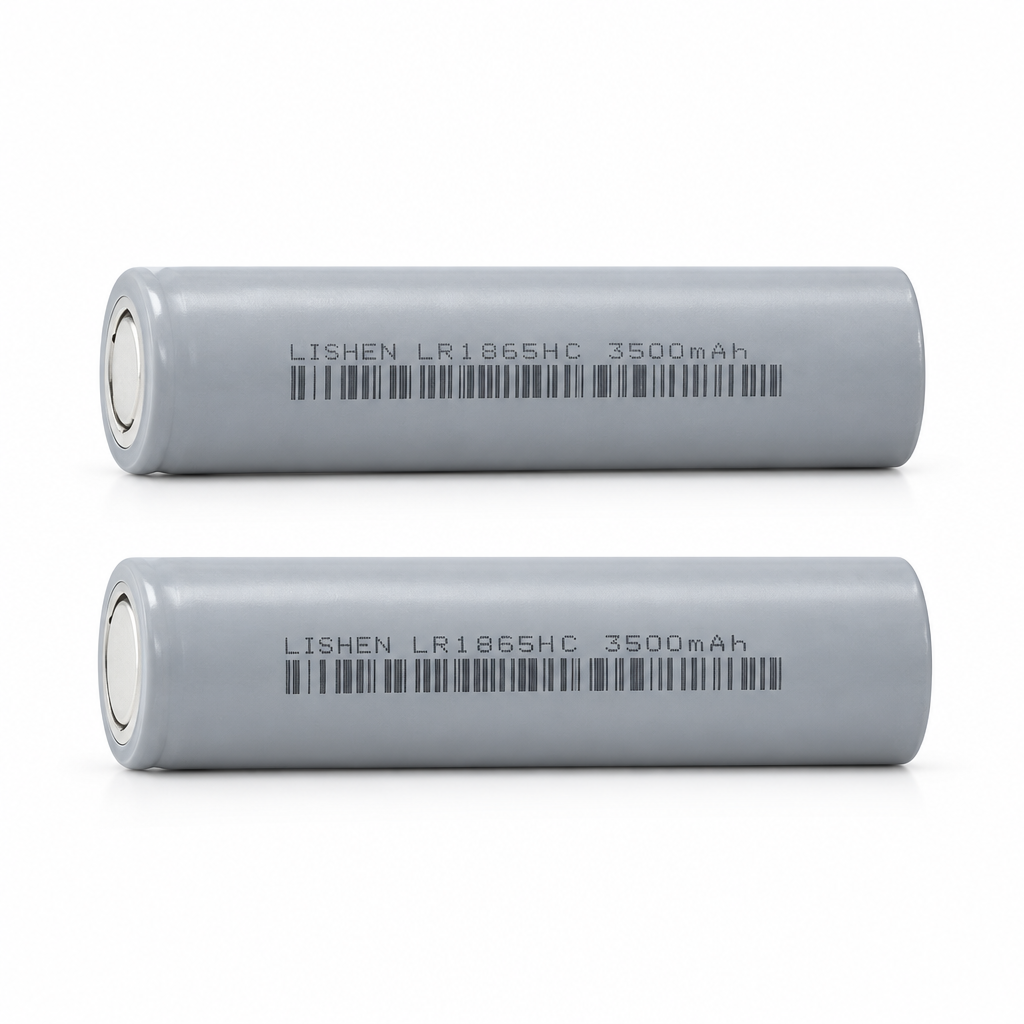 LISHEN LR1865HC 3500mAh 10.5A 3.6V 18650 Li-ion Cell for Professional Battery Packs, Backup Power & Electronics (1–100 PCS)