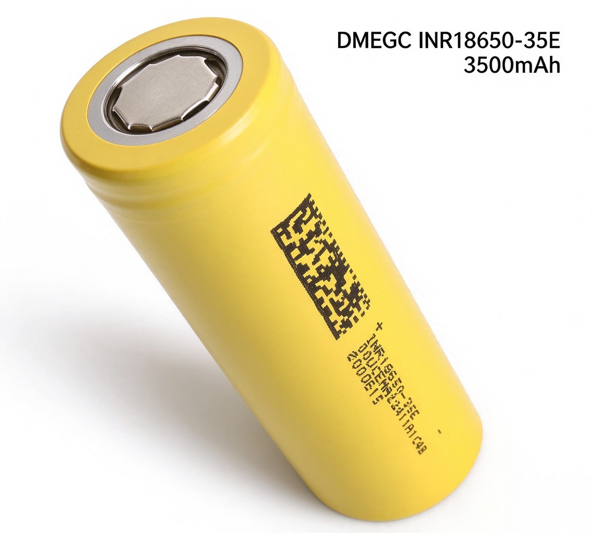 DMEGC INR18650-35E 3500mAh 10A Li-ion Battery for E-Bikes, Flashlights & DIY Battery Packs (1-100 PCS)
