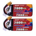 DXF 6S 22.2V 2800mAh 100C LiPo Battery for FPV Micro Drones (PH2.0 / JST / XT30 / SM / XT60 / EC5 / XT90 Options)