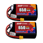 DXF 3S 11.4V 650mAh 150C LiPo Battery for FPV Micro Drones (PH2.0 / JST / XT30 / SM / XT60 / EC5 / XT90 Options)