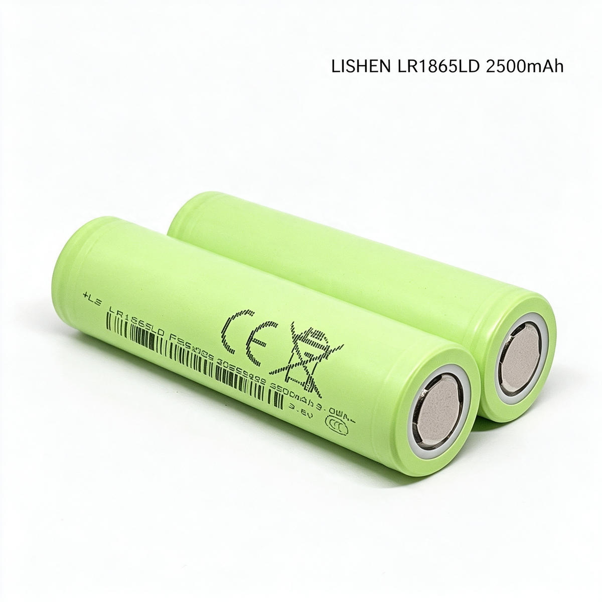 LISHEN LR1865LD 2500mAh 30A 18650 Li-ion Cell for Professional Power Tool & E-Mobility Battery Packs (1–100 PCS)
