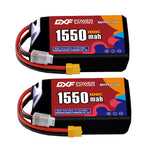 DXF 3S 11.1V 1550mAh 100C LiPo Battery for FPV Micro Drones (PH2.0 / JST / XT30 / SM / XT60 / EC5 / XT90 Options)