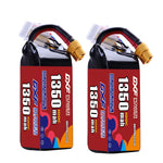 DXF 6S 22.2V 1350mAh 100C LiPo Battery for FPV Micro Drones (PH2.0 / JST / XT30 / SM / XT60 / EC5 / XT90 Options)