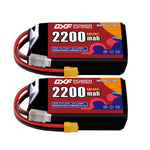 DXF 3S 11.1V 2200mAh 120C LiPo Battery for FPV Micro Drones (PH2.0 / JST / XT30 / SM / XT60 / EC5 / XT90 Options)