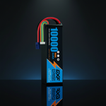 DXF 6S 22.2V 10000mAh 100C Softcase LiPo Battery with 10AWG EC5 for 1/8 RC Cars, Trucks, Buggies, Truggies (1-6 Pack Available)