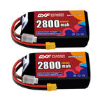 DXF 3S 11.1V 2800mAh 100C LiPo Battery for FPV Micro Drones (PH2.0 / JST / XT30 / SM / XT60 / EC5 / XT90 Options)