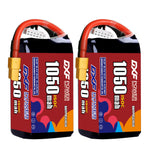 DXF 5S 18.5V 1050mAh 150C LiPo Battery for FPV Micro Drones (PH2.0 / JST / XT30 / SM / XT60 / EC5 / XT90 Options)